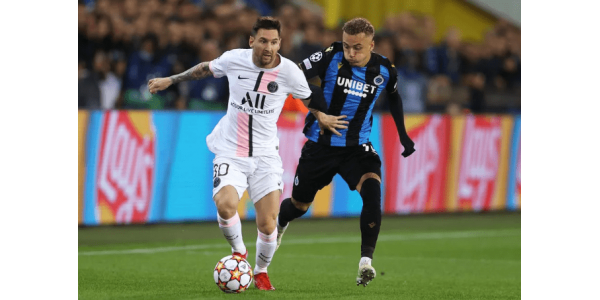 CRISTIANO RONALDO og Lionel Messi i Champions League